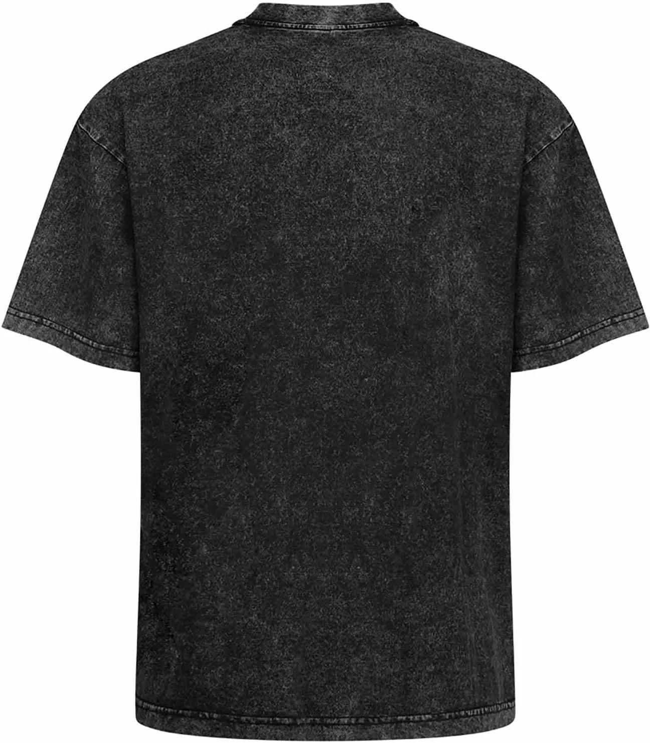 Moisture-Wicking Retro Oversized Cotton T-Shirt Stylish Shirt Crew Neck Tees