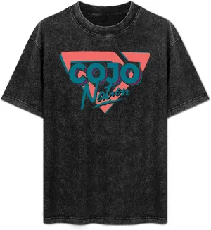Moisture-Wicking Vintage Oversized Cotton T-Shirt Edgy Shirt Crew Neck Tees
