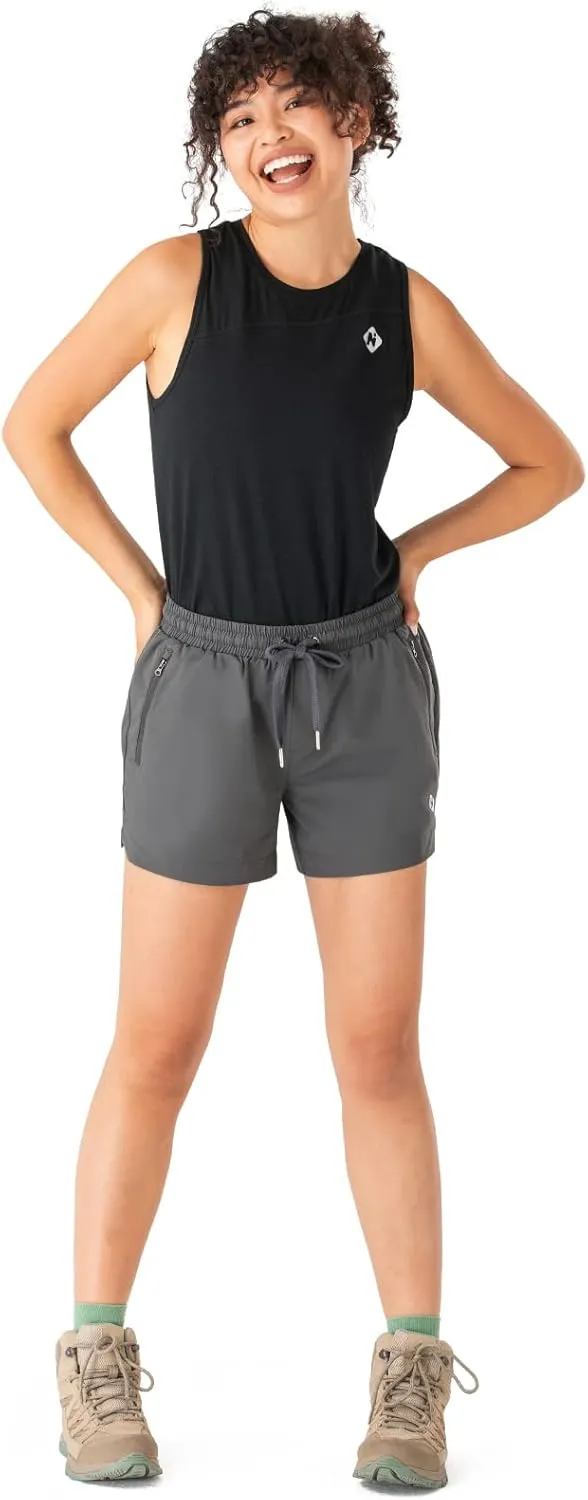 NAVISKIN Women's Lightweight Running Shorts