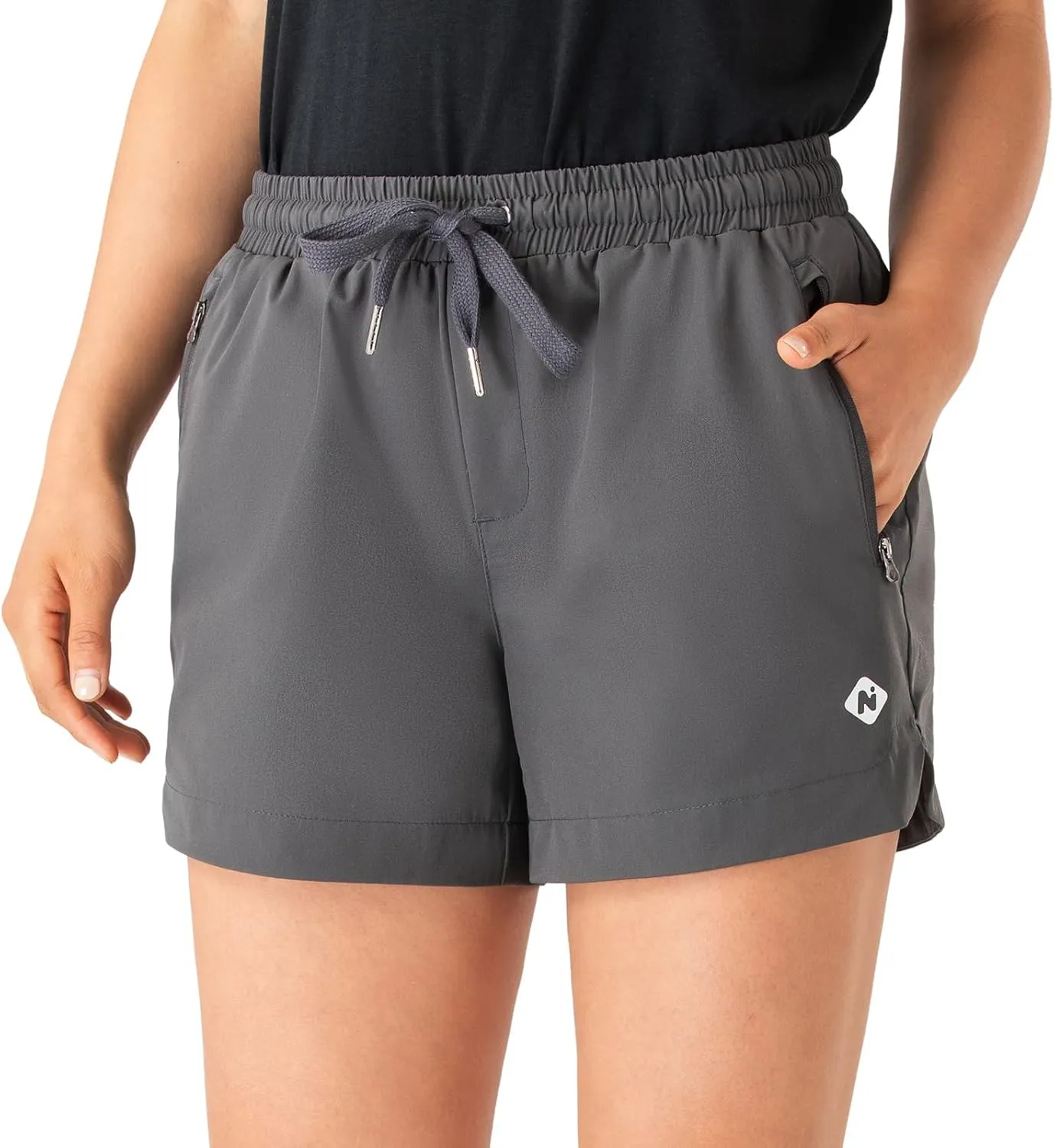 NAVISKIN Women's Lightweight Running Shorts