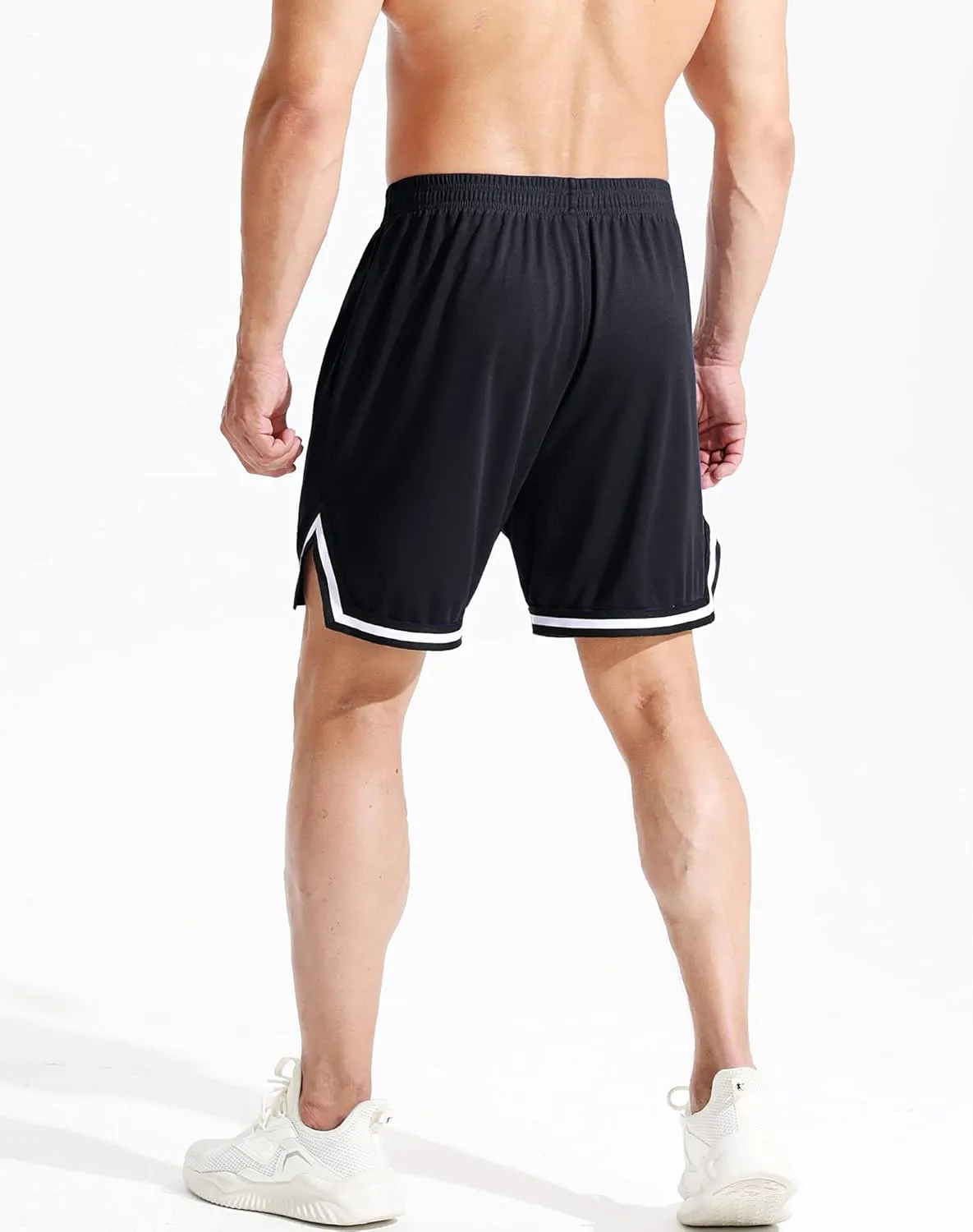 NELEUS Men's 7 inch Lightweight Workout Running Shorts with Pockets