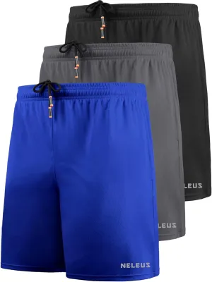 NELEUS Men's 7 inch Lightweight Workout Running Shorts with Pockets