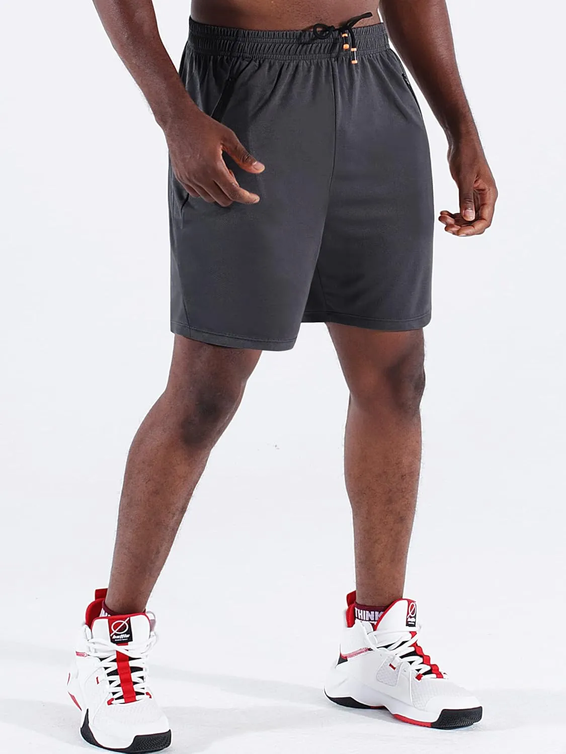 NELEUS Men's 7 inch Lightweight Workout Running Shorts with Pockets