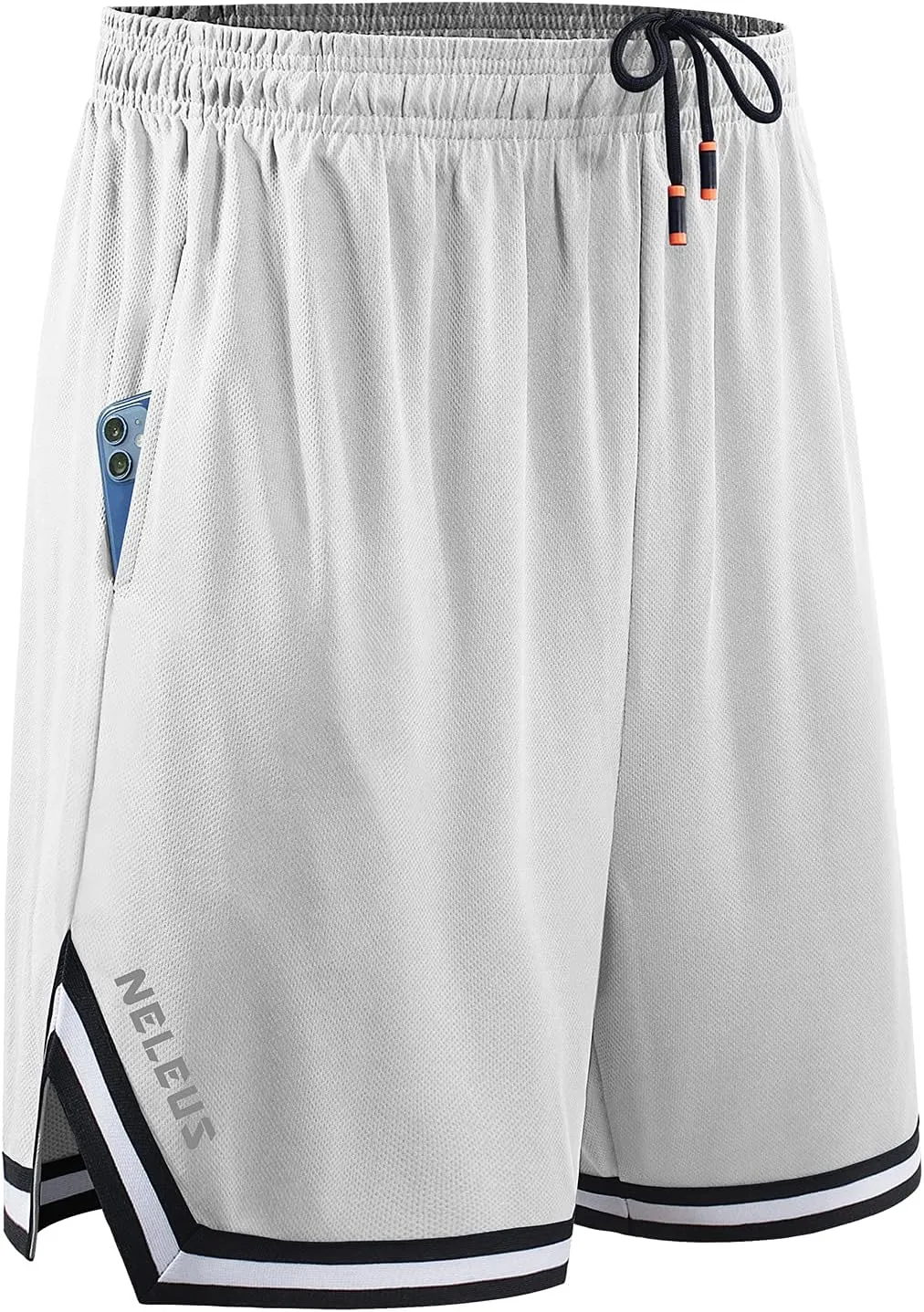 NELEUS Men's 7 inch Lightweight Workout Running Shorts with Pockets