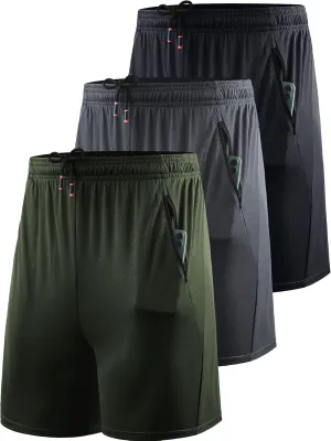 NELEUS Men's 7 inch Lightweight Workout Running Shorts with Pockets