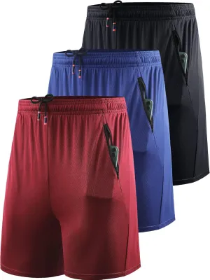NELEUS Men's 7 inch Lightweight Workout Running Shorts with Pockets