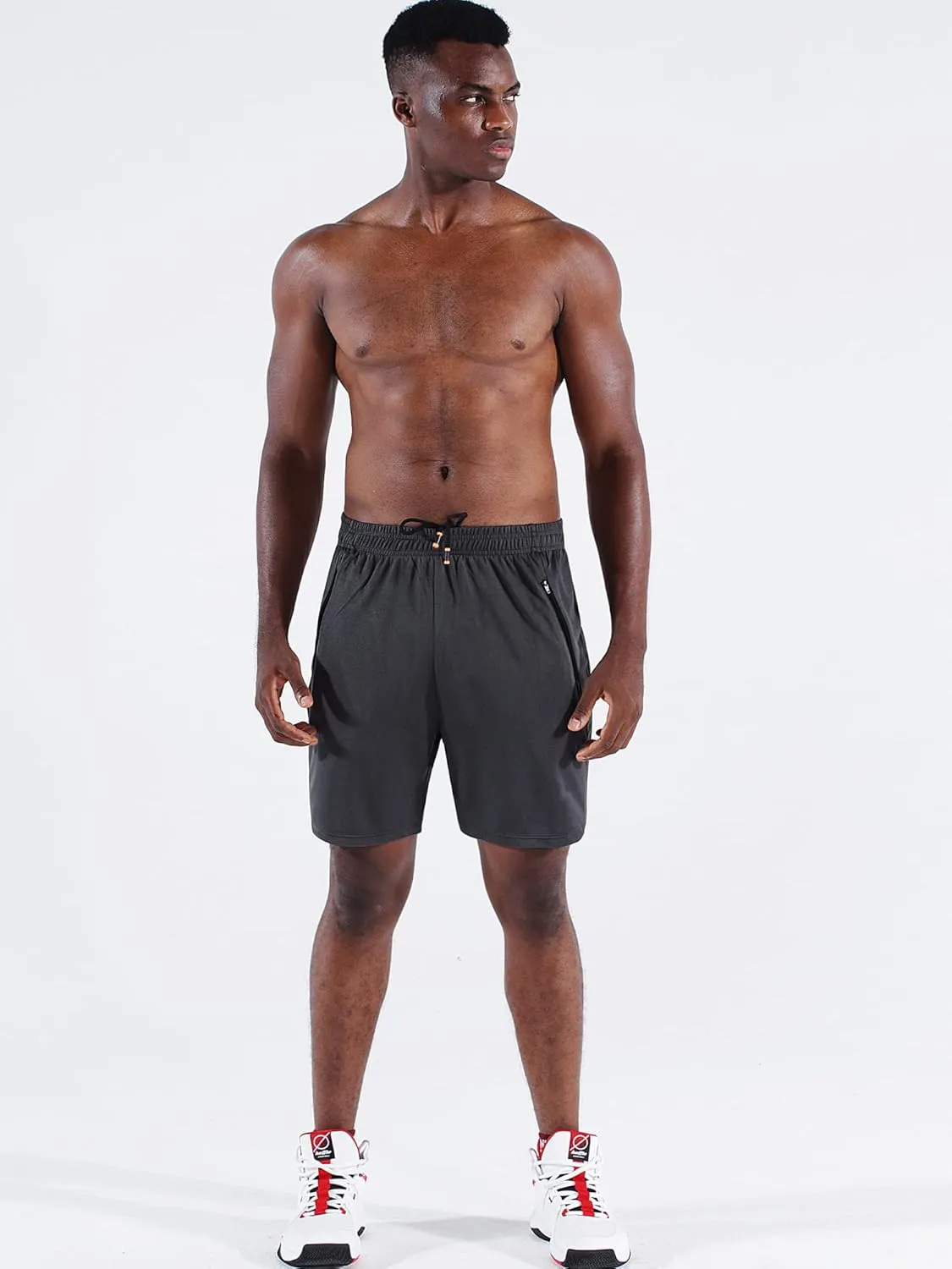 NELEUS Men's 7 inch Lightweight Workout Running Shorts with Pockets