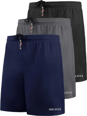 NELEUS Men's 7 inch Lightweight Workout Running Shorts with Pockets