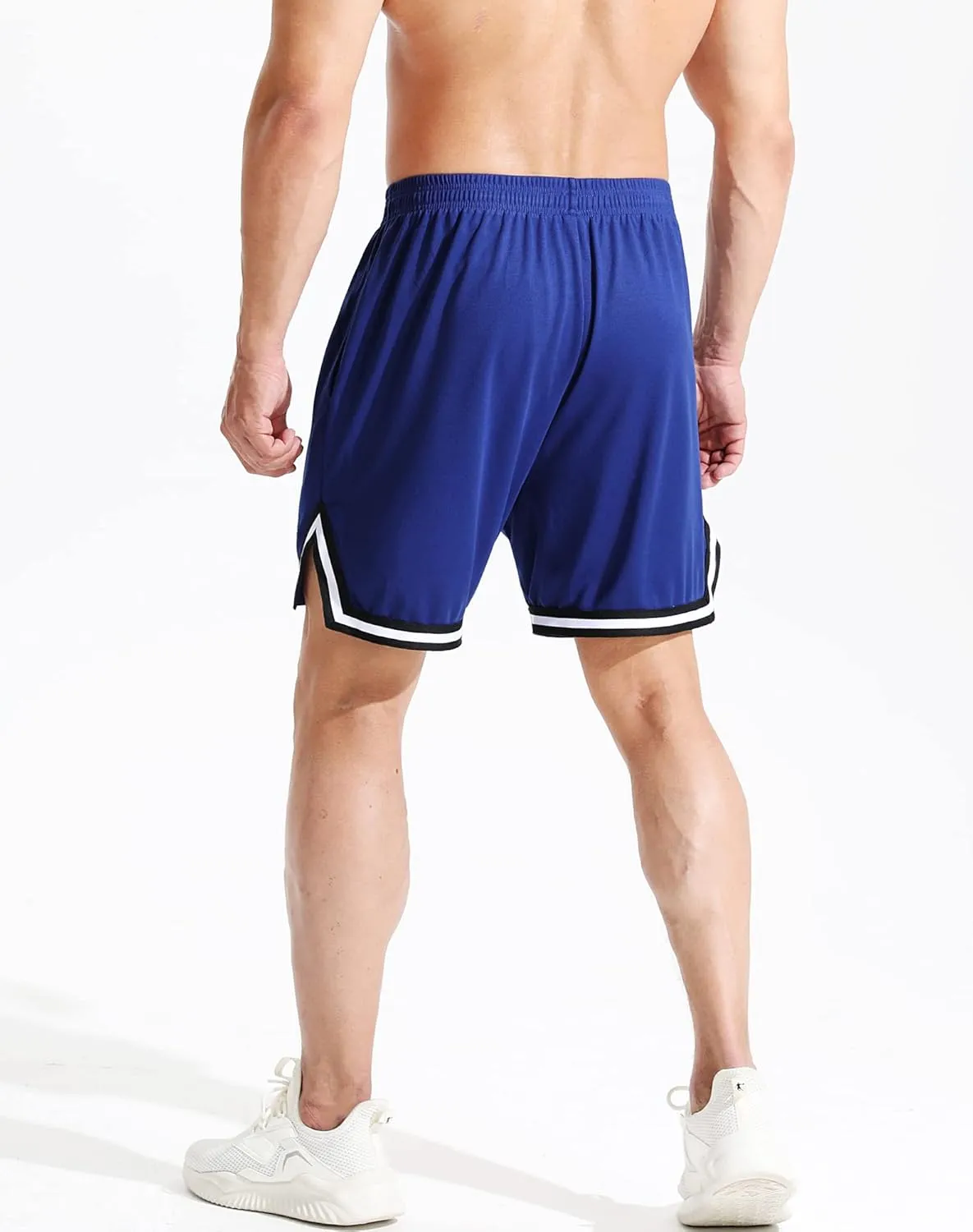 NELEUS Men's 7 inch Lightweight Workout Running Shorts with Pockets