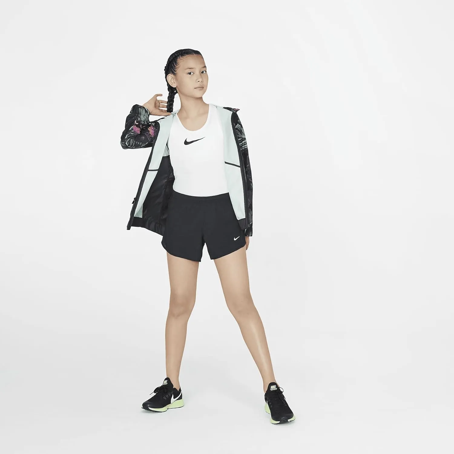 Nike Girls' Tempo Dri-fit Running Shorts