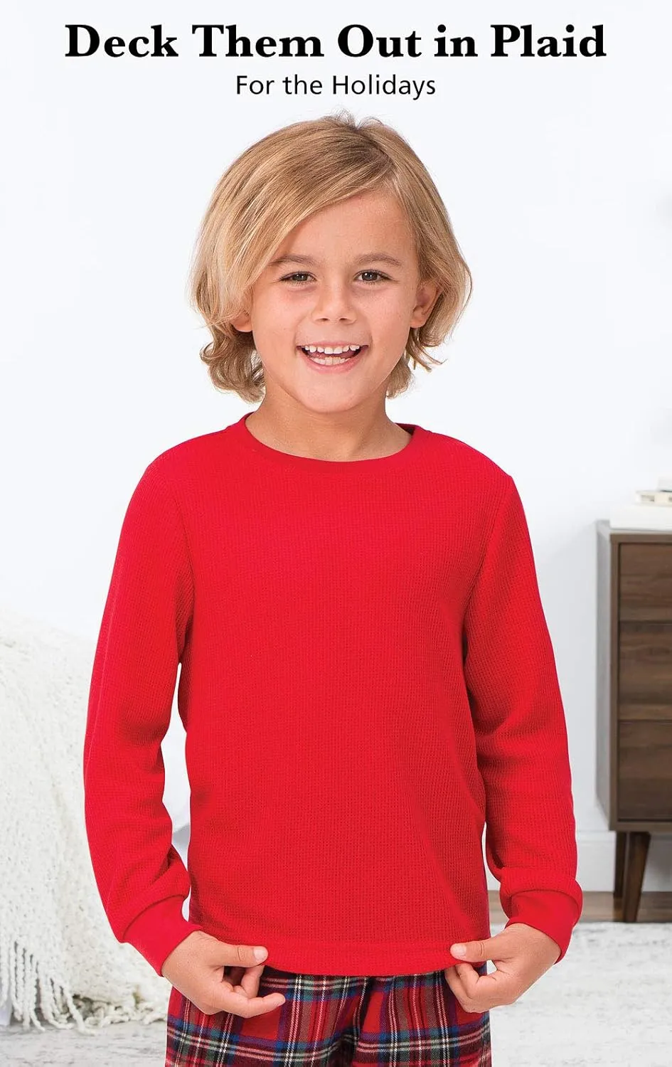 PajamaGram Kids Christmas Pajamas - Flannel Pajamas