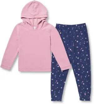 PajamaGram Pajamas For Girls 10-12 - Teen Girls Pajamas, Fleece Hoodie, 10