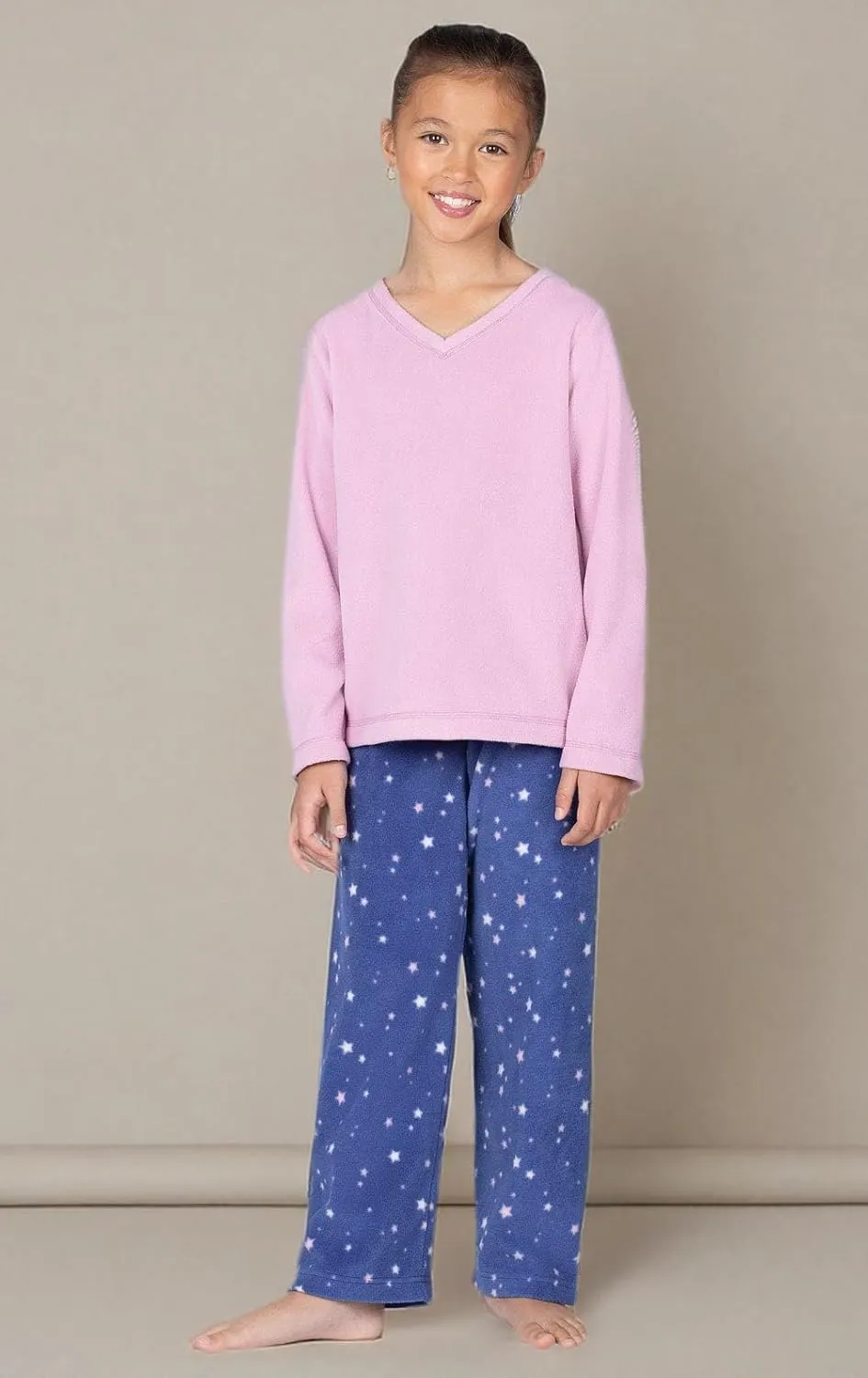 PajamaGram Snuggle Fleece Pajamas For Girls - Fleece Pajamas For Kids