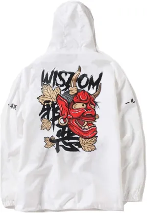 perdontoo Mens Casual Windbreakers Lightweight Drawstring Hooded Jackets