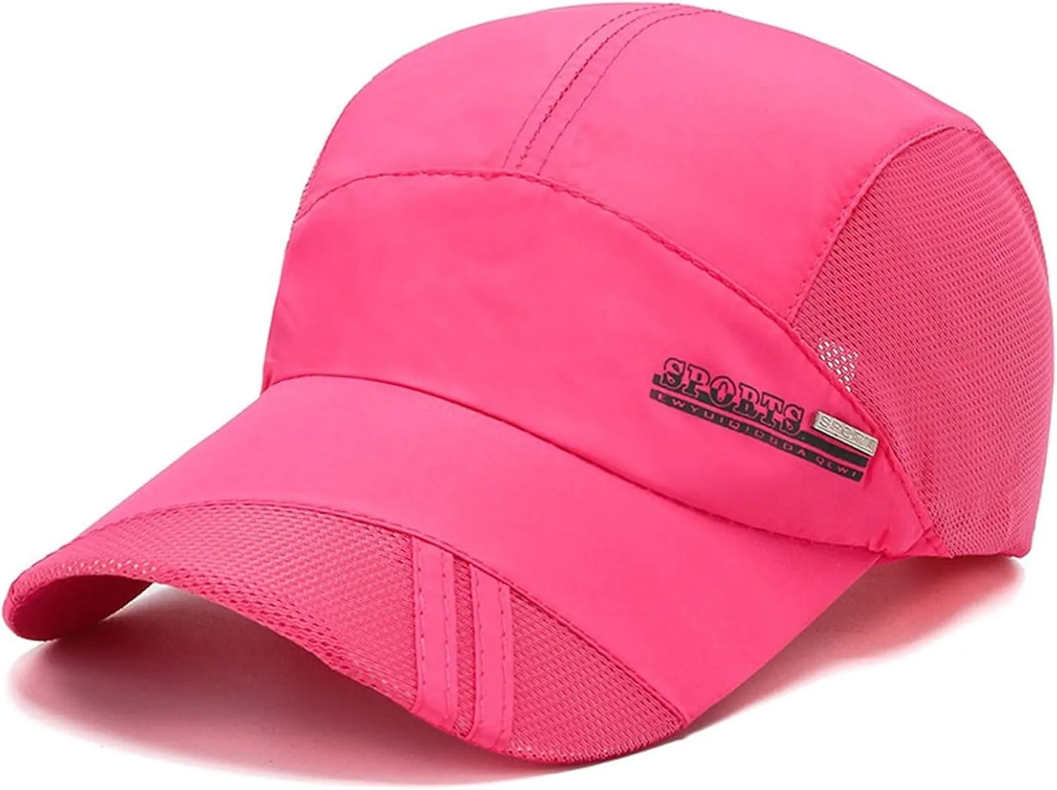 Quick Dry Baseball Running Cap for Men Outdoor Airy Mesh Adjustable Golf Caps Lightweight Sun Protection Sports Hats
