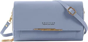 Shoulder Bags for Women Cute Hobo Tote Handbags Mini Clutch Purses with Zipper Closure Multi Compartment Purse(Blue)