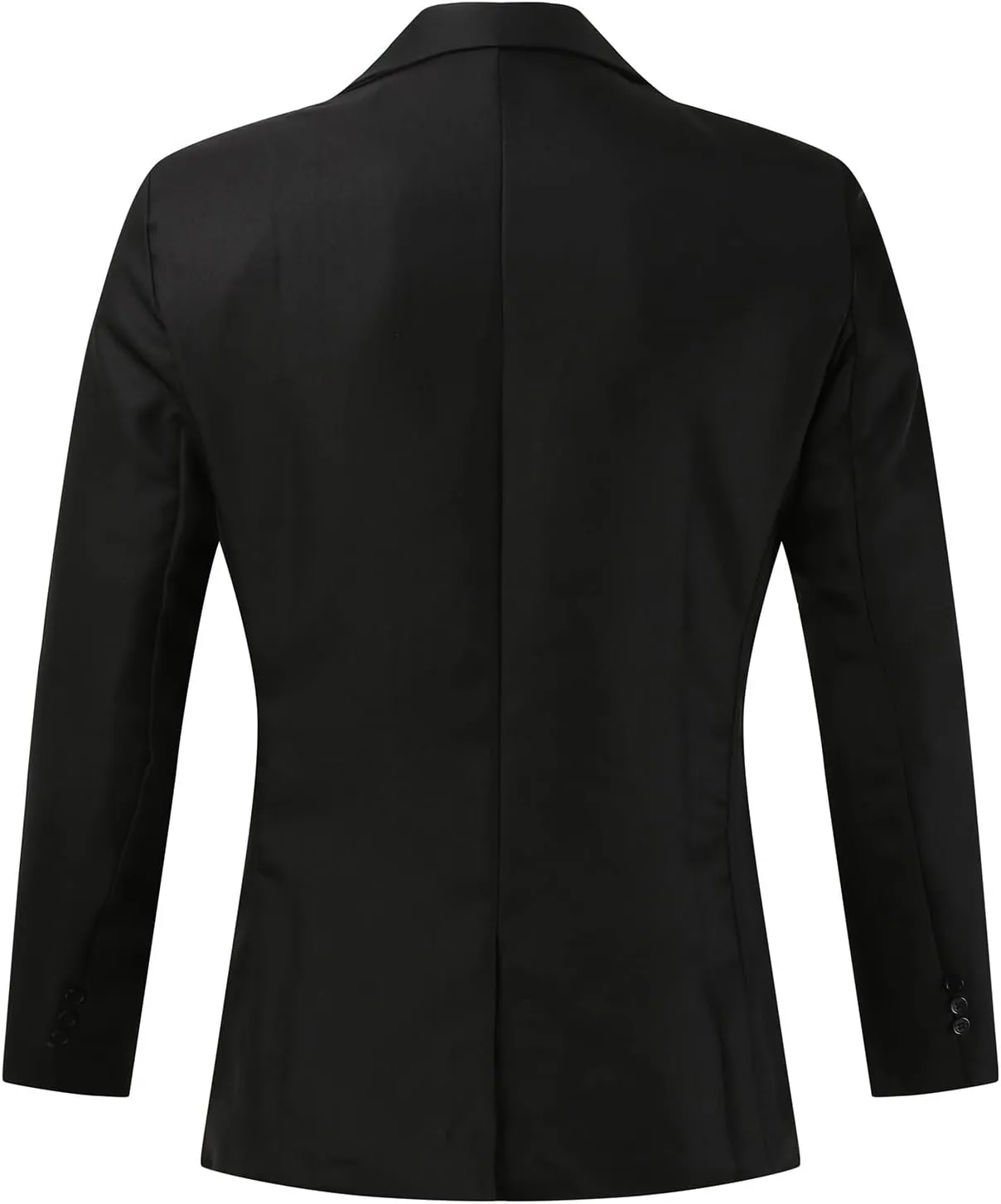 Slim Fit Tuxedo Blazer and Pants for Wedding Prom, 2 Piece Suit for Men, One Button Blazer Jacket Vest Pants