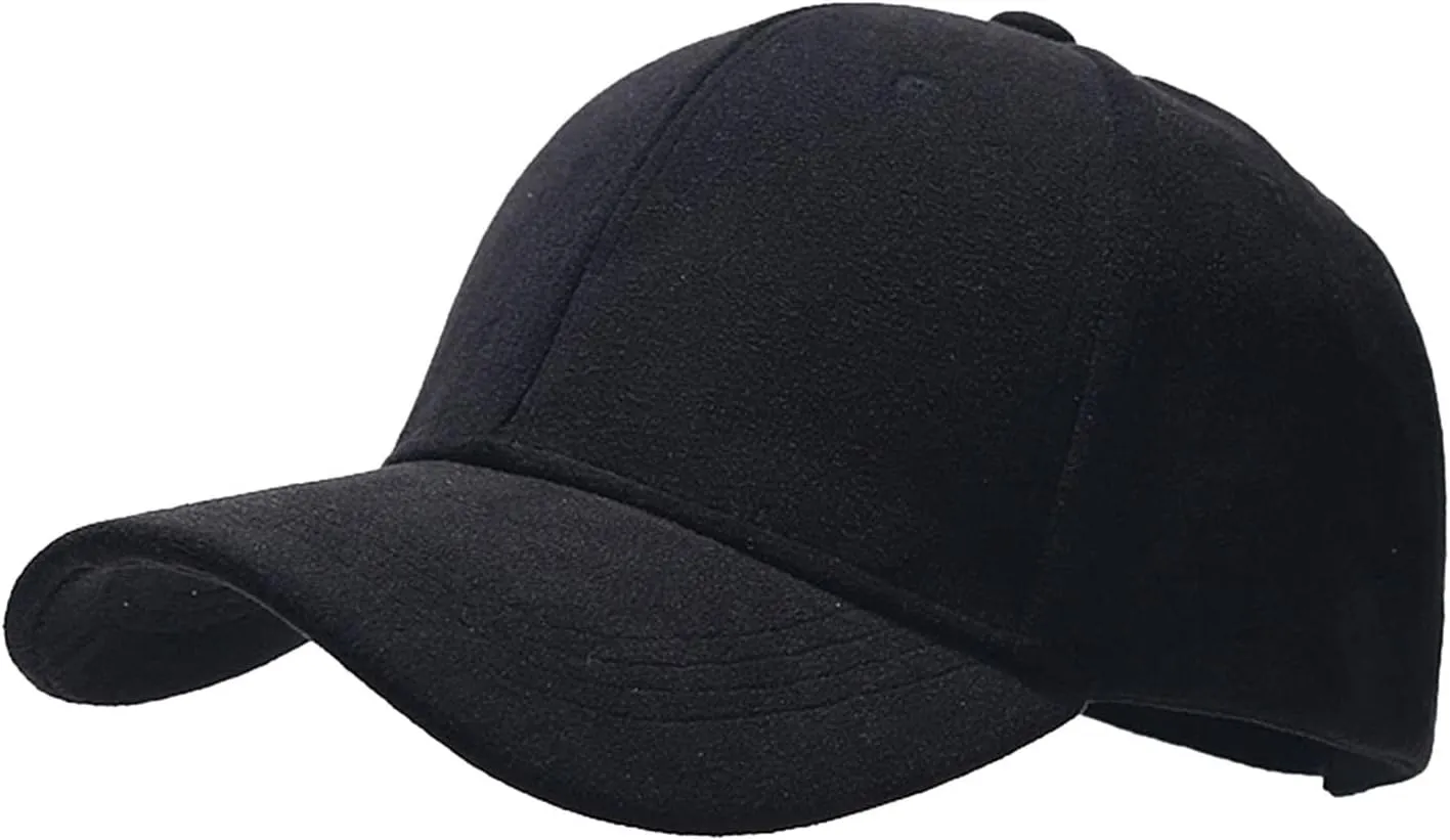 Suede Baseball Caps for Women Classic Adjustable Plain Running Dad Hats Stylish Unconstructed Low Profile Trucker Hat