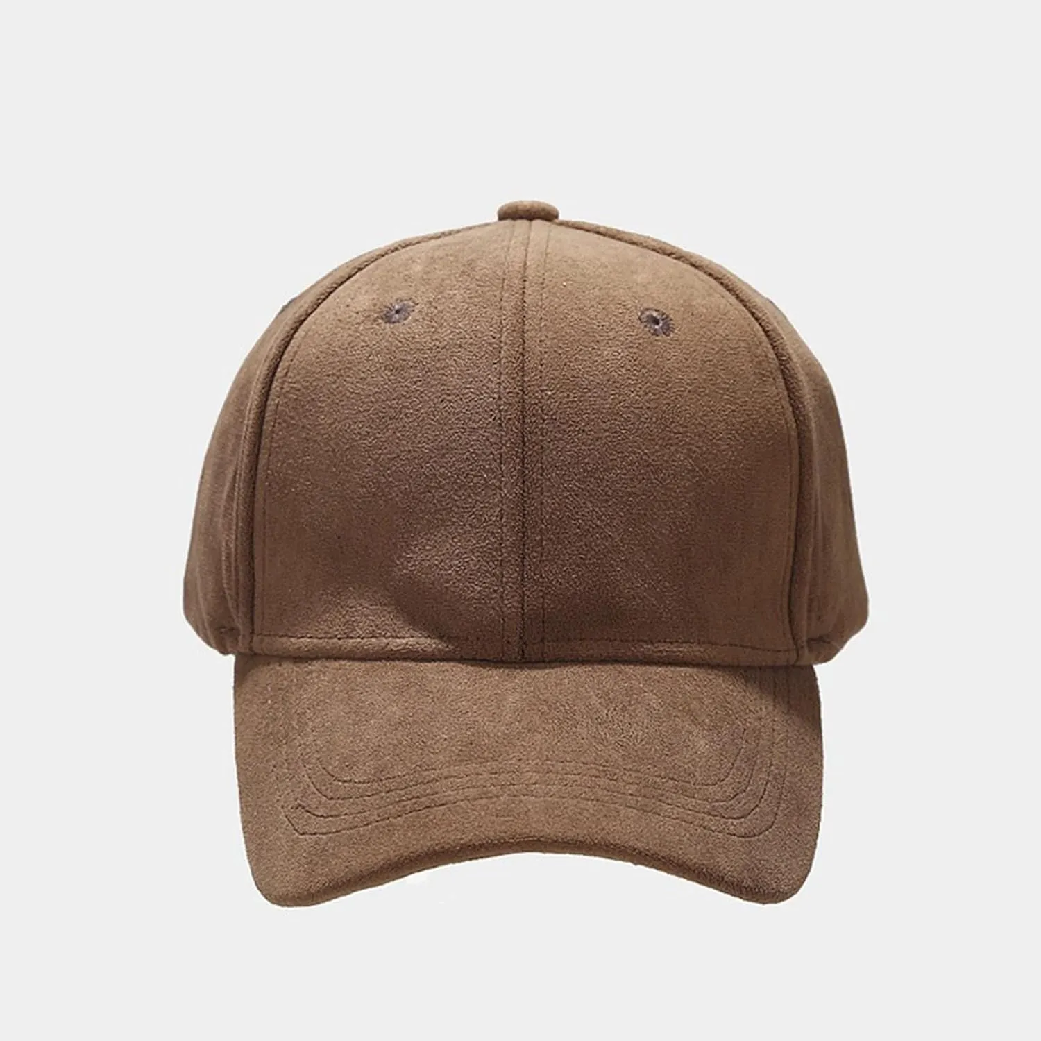 Suede Baseball Caps for Women Classic Adjustable Plain Running Dad Hats Stylish Unconstructed Low Profile Trucker Hat