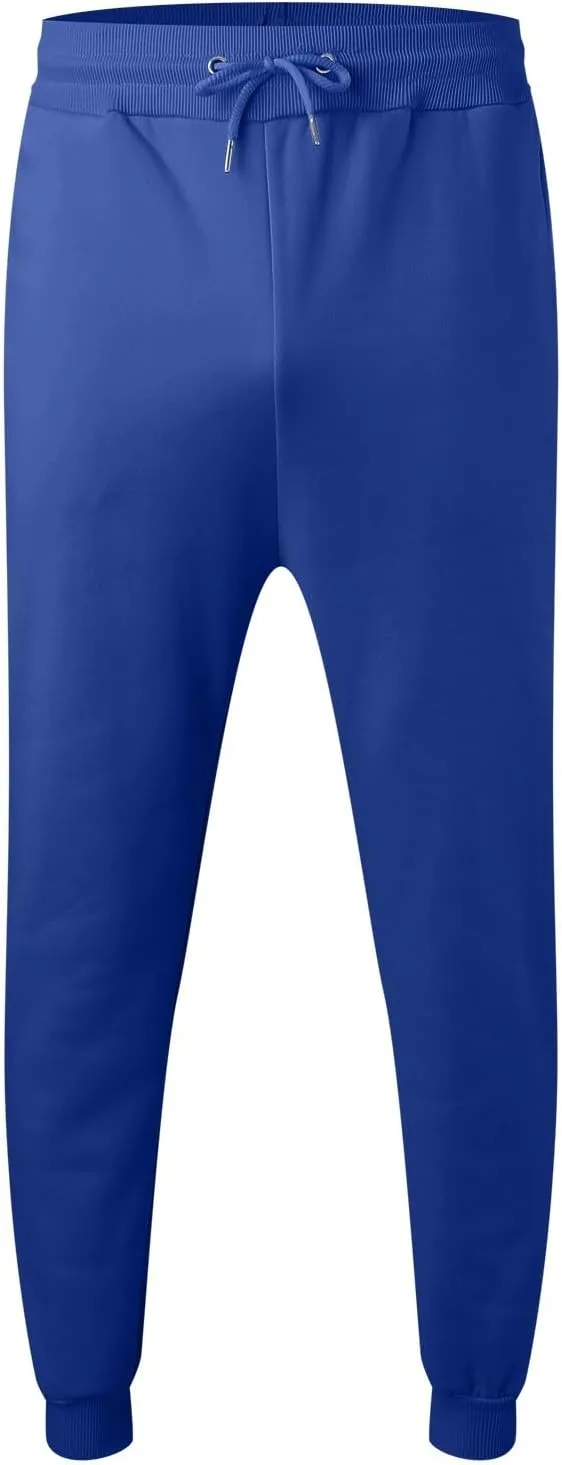 Sweatpants for Men, Mens Active Athletic Workout Jogging Sweatpants for Men with Pocket and Drawstring Cargo Pants