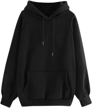Sweatshirts for Women Cropped, Letter Graphic Print Crewneck Sweatshirt Oversized Drop Shoulder Premium Fleece