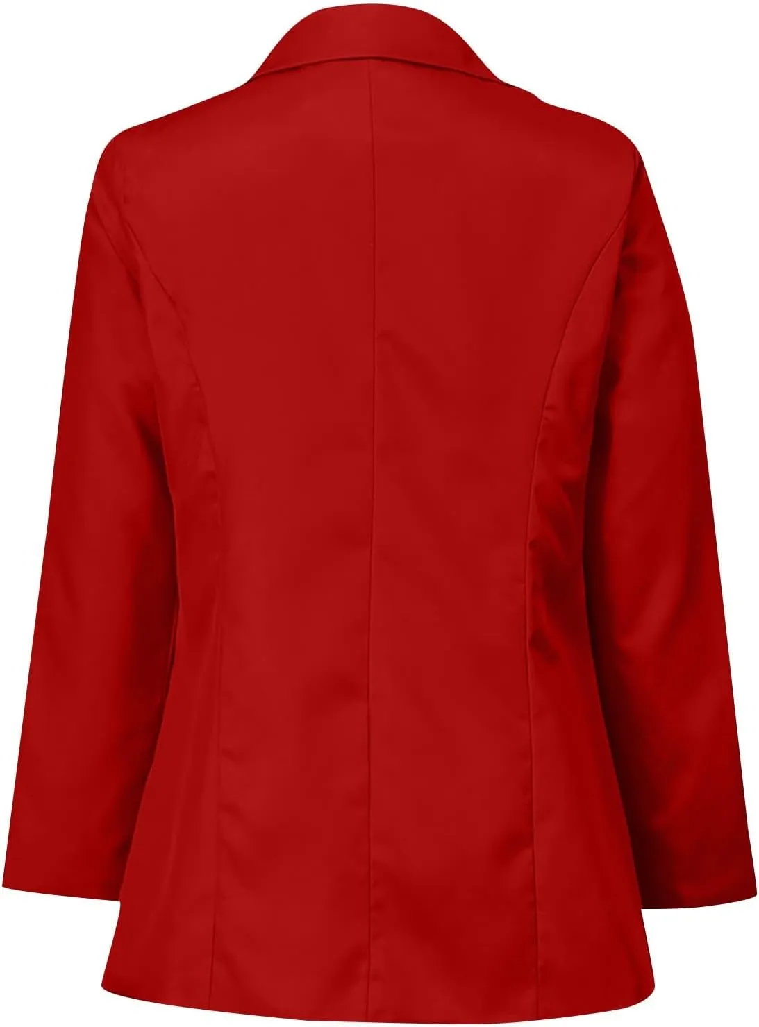 WANZZXCSL Womens Casual Blazers Business Casual Dressy Long Sleeve Lightweight Jackets Spring Summer Cardigan Work Suit
