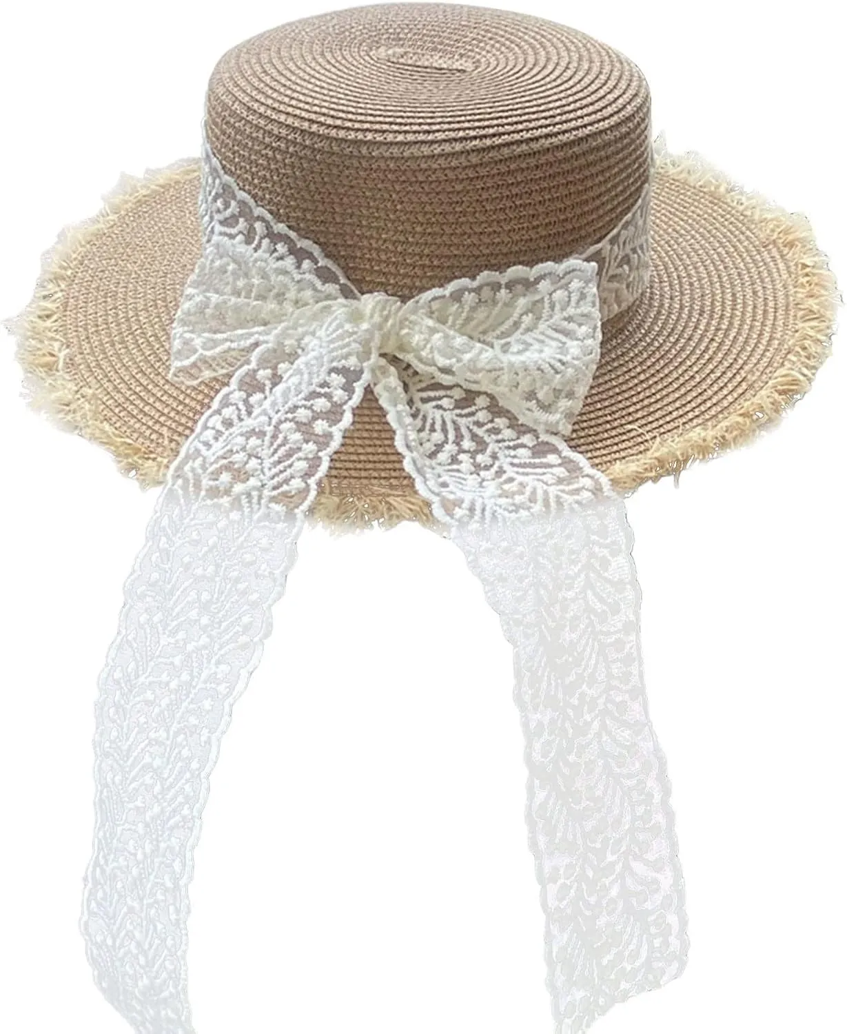 Womens 2024 Straw Hats Summer Beach Sun Hat UPF50  Wide Brim Straw Hats Western Cowboy Hats Adjustable UPF Travel Hats