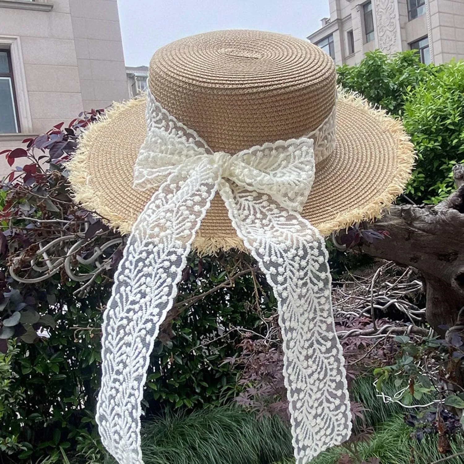 Womens 2024 Straw Hats Summer Beach Sun Hat UPF50  Wide Brim Straw Hats Western Cowboy Hats Adjustable UPF Travel Hats