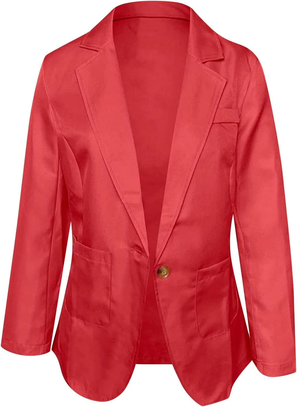Women's Blazers & Suit Jackets Long Sleeve Lightweight Blazers Work Office Suit Jacket Business Casual Blazers