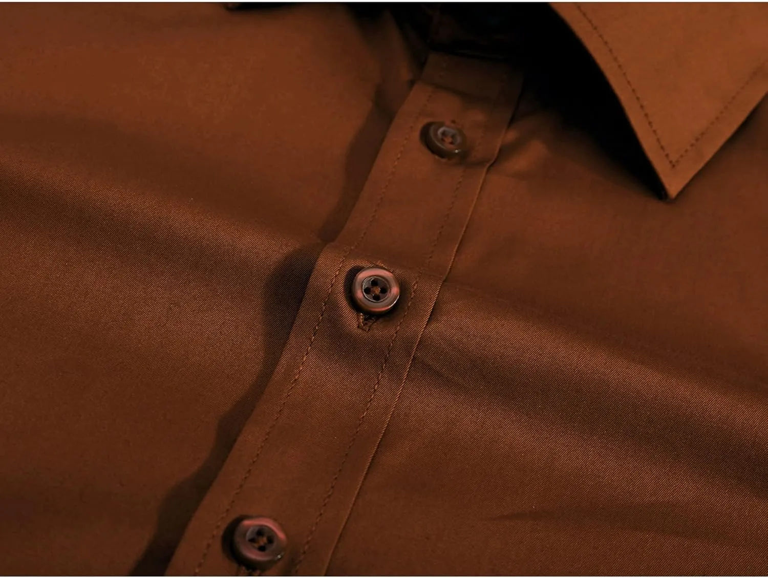 Womens Button Up Shirts Slim-Fit Long Sleeve Stretch Cotton Basic Work Shirt