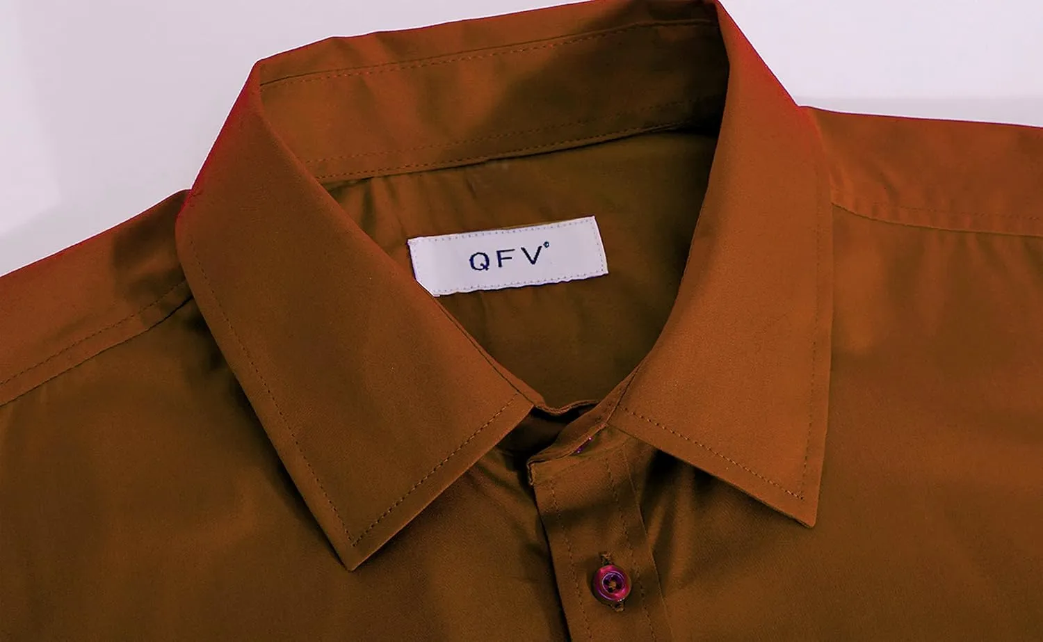 Womens Button Up Shirts Slim-Fit Long Sleeve Stretch Cotton Basic Work Shirt
