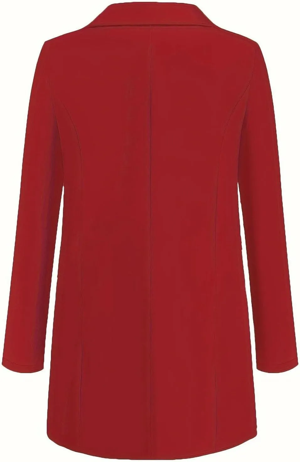 Womens Casual Blazers 2024 Winter Open Front Long Sleeve Work Office Suit Jackets Blazer