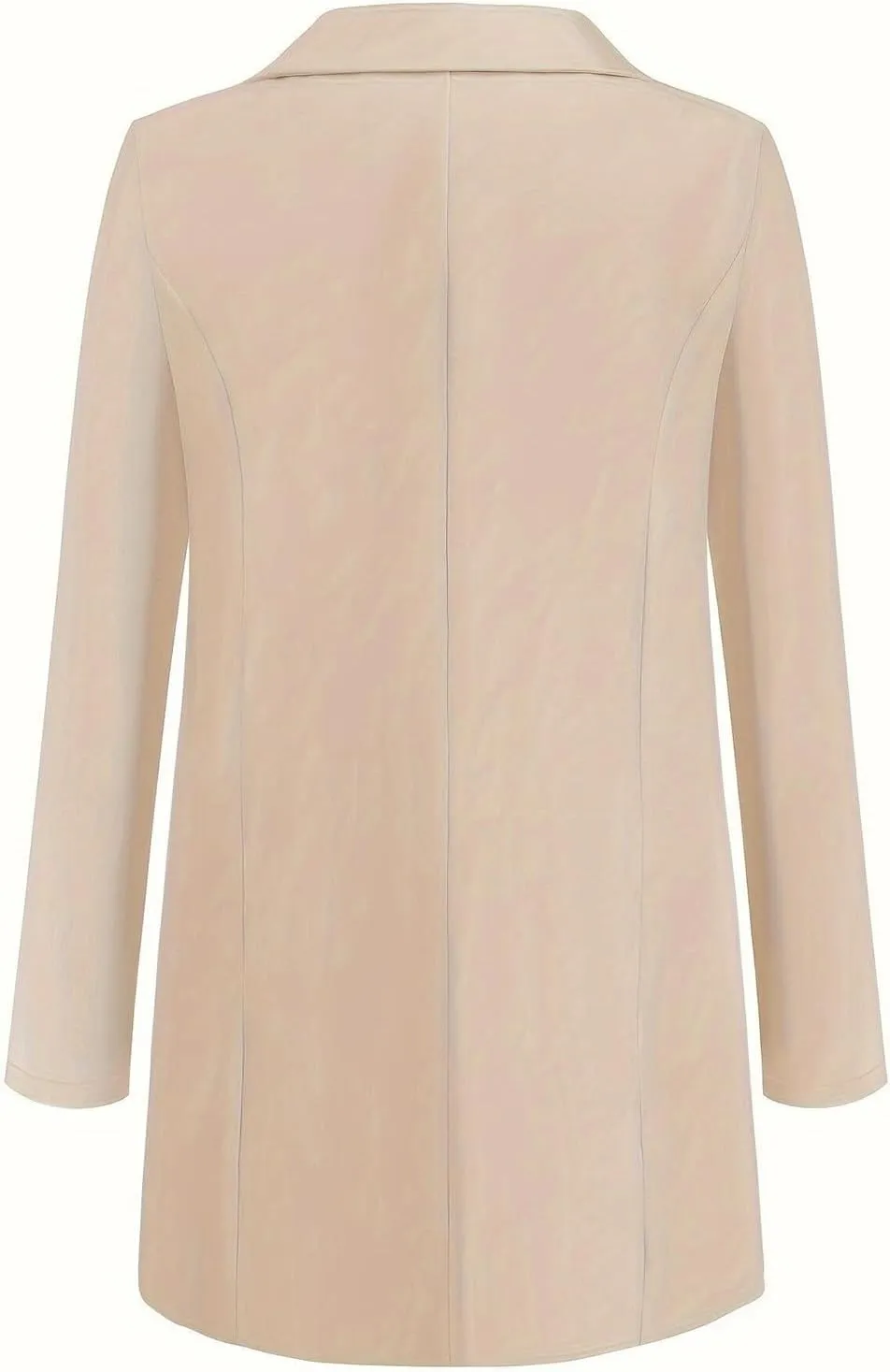 Womens Casual Blazers 2024 Winter Open Front Long Sleeve Work Office Suit Jackets Blazer