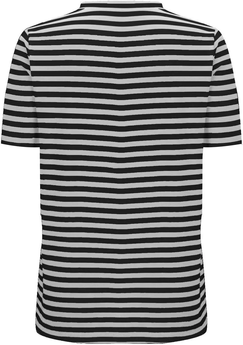 Women's Casual Short Sleeve Shirts Stripe Crew Neck Tees 2025 Summer Loose Tshirt Ladies Plus Size Blouse