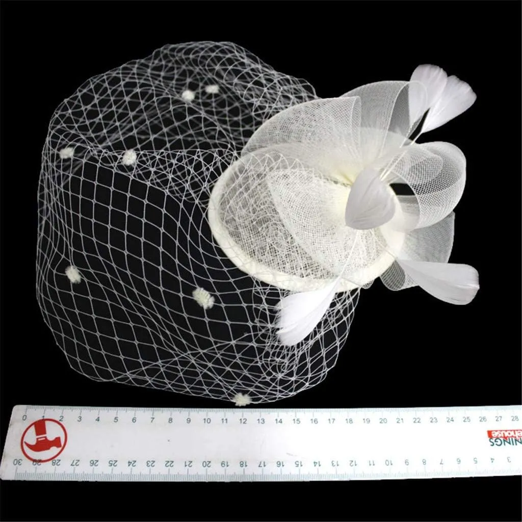 Women's Fascinators Hat Fashion Feathe Hat Cocktail Party Hat Hair Clip Headband Fascinator Wedding Tea Party Hat