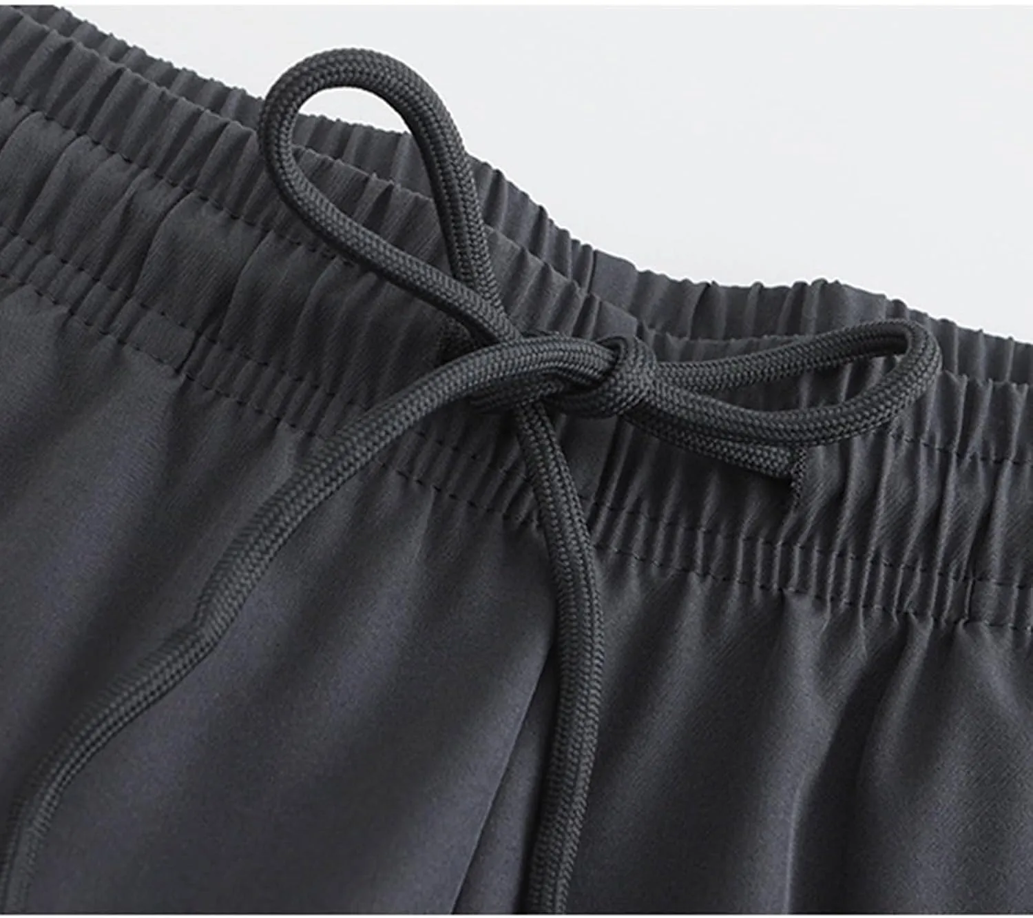 Xiaojmake Mens 7" Pursuit Running Shorts Quick Dry Athletic Short with Zipper Pockets Short Unlined Workout Running Shorts