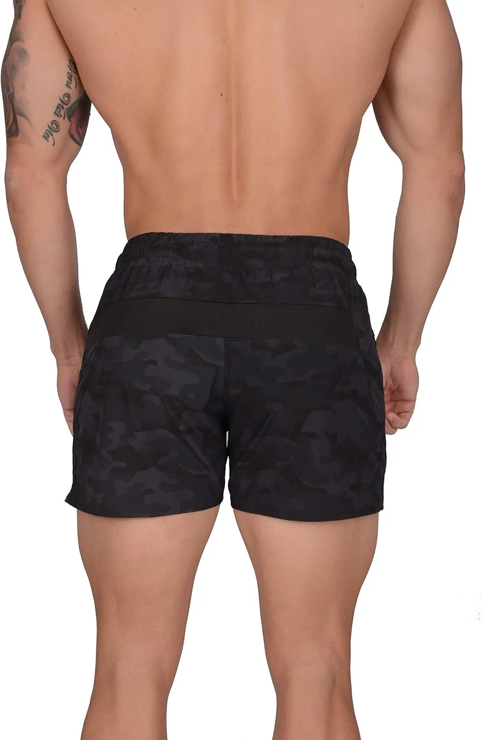 YoungLA Men's Bodybuilding Gym Running Shorts 101