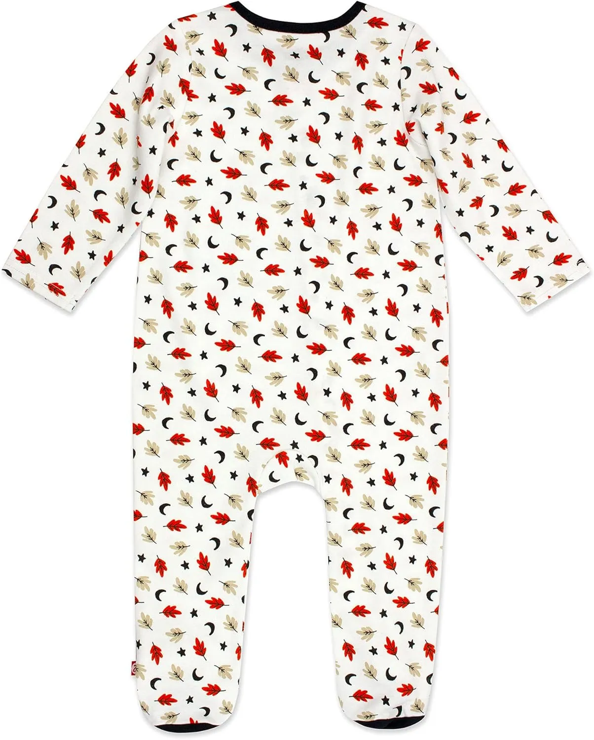 Zutano Baby Organic Cotton Footie Pajamas, Snap-Front Infant Pajamas